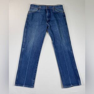 Vintage Wrangler Jeans Made in USA | Men’s 36x29 Straight Leg Western Denim